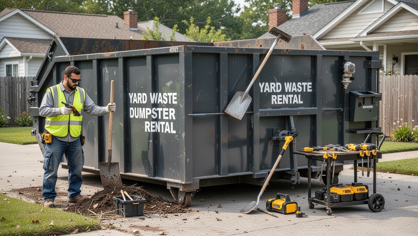 Yard Waste Dumpster Rental