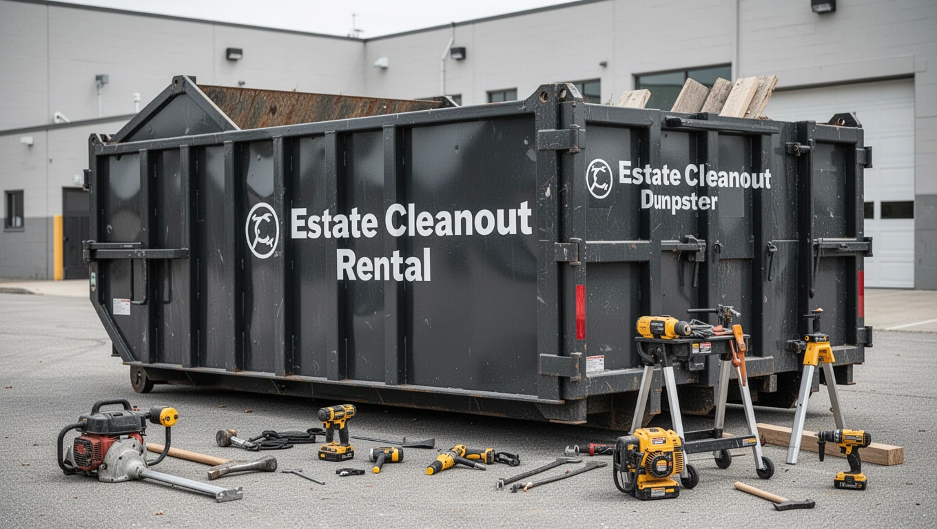 Estate Cleanout Dumpster Rental